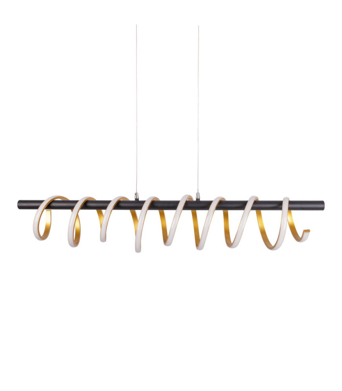 Belleza Dimmable LED Bar Pendant Ceiling Light Gold 2900K-6