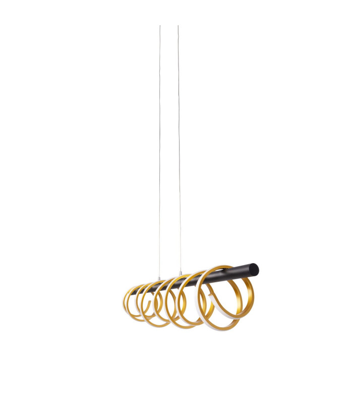 Belleza Dimmable LED Bar Pendant Ceiling Light Gold 2900K-8