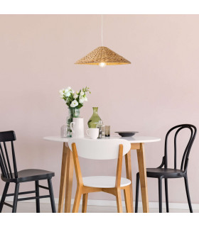 Naeve Dome Pendant Ceiling Light Nature 1xE27-2