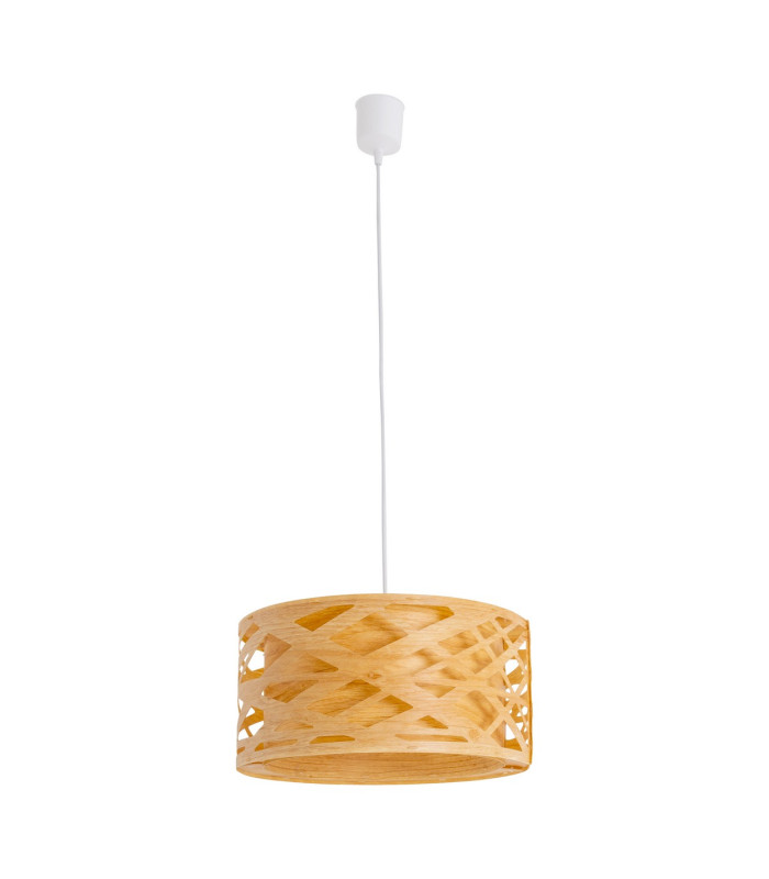 Finja Cylindrical Pendant Ceiling Light Nature-1