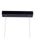 Tripolis Dimmable LED Bar Pendant Ceiling Light Black 2800K-11