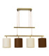 Tilde Bar Pendant Ceiling Light Brass Mat-1