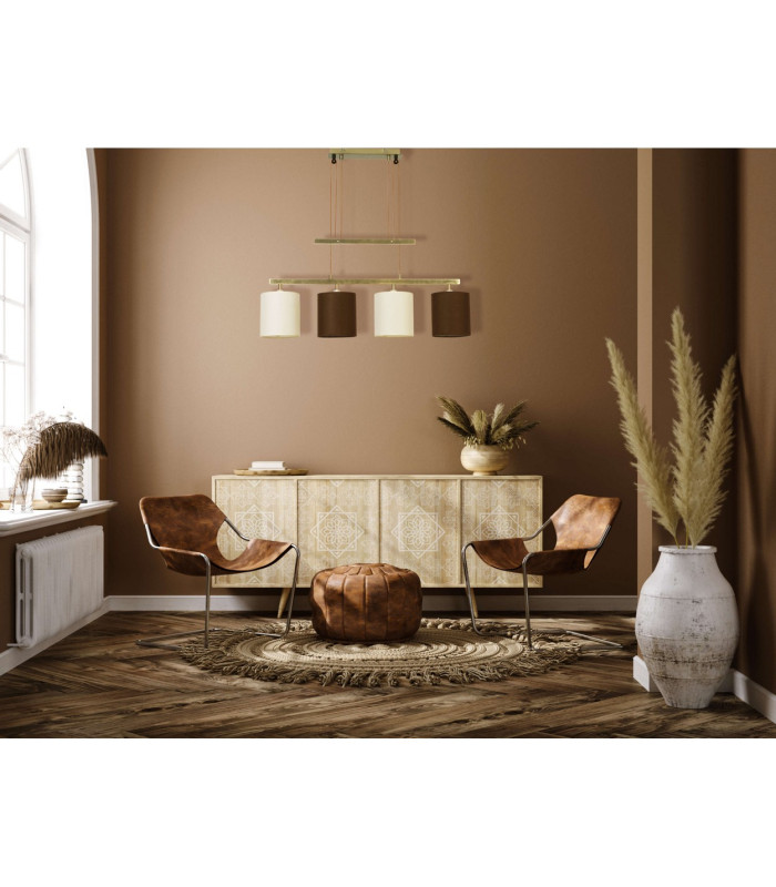 Tilde Bar Pendant Ceiling Light Brass Mat-2