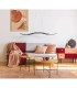 Onda LED Bar Pendant Ceiling Light Black 3000K-3