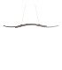 Onda LED Bar Pendant Ceiling Light Black 3000K-6