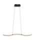 Onda LED Bar Pendant Ceiling Light Black 3000K-7
