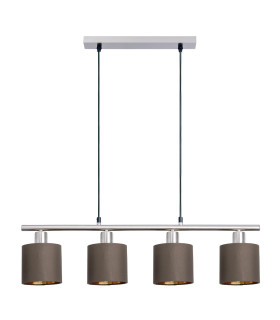 Maron Bar Pendant Ceiling Light Brown 4xE14-1