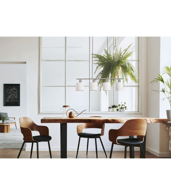 Maron Bar Pendant Ceiling Light Nature 4xE14-3