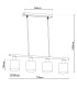 Maron Bar Pendant Ceiling Light Nature 4xE14-6