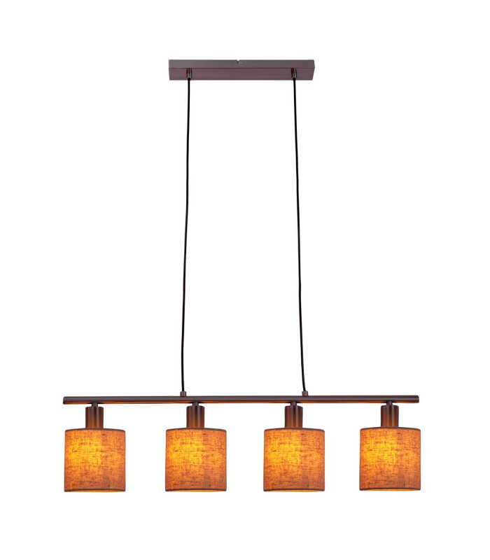 Maron Bar Pendant Ceiling Light Nature 4xE14-7