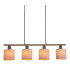 Maron Bar Pendant Ceiling Light Nature 4xE14-9