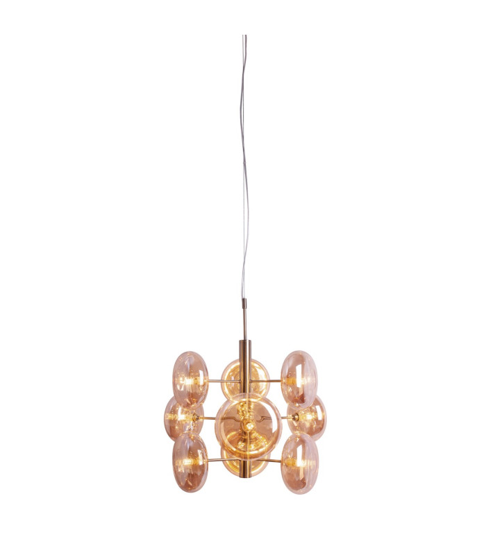 Orion Multi Arm Pendant Ceiling Light Gold 9xG9-8