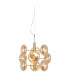 Orion Multi Arm Pendant Ceiling Light Gold 9xG9-9