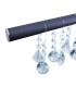 Nobilis Dimmable LED Bar Pendant Ceiling Light Grey 2831K-7