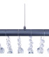 Nobilis Dimmable LED Bar Pendant Ceiling Light Grey 2831K-8