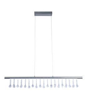 Nobilis Dimmable LED Bar Pendant Ceiling Light Steel-Blank 2831K-1