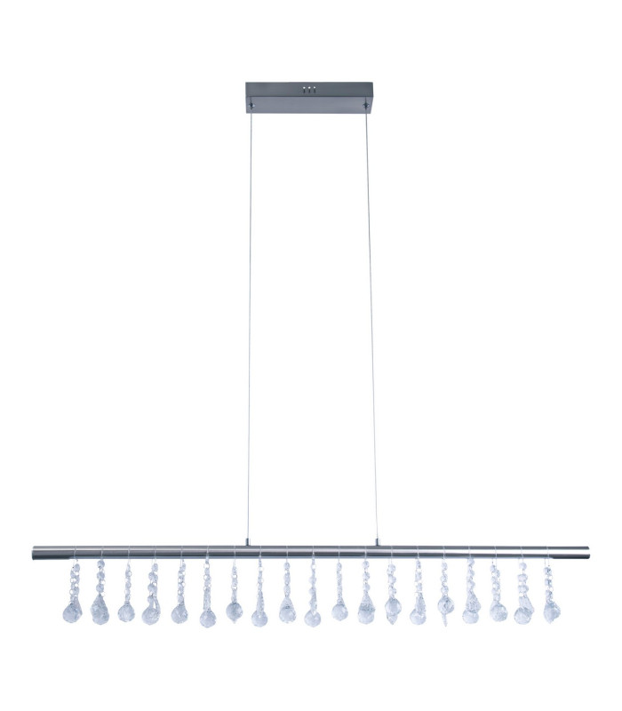 Nobilis Dimmable LED Bar Pendant Ceiling Light Steel-Blank 2831K-1