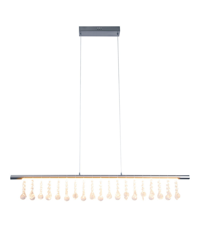 Nobilis Dimmable LED Bar Pendant Ceiling Light Steel-Blank 2831K-4
