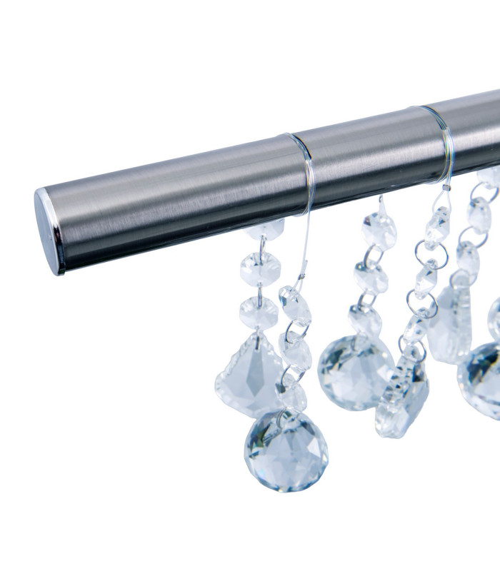 Nobilis Dimmable LED Bar Pendant Ceiling Light Steel-Blank 2831K-7