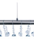 Nobilis Dimmable LED Bar Pendant Ceiling Light Steel-Blank 2831K-8