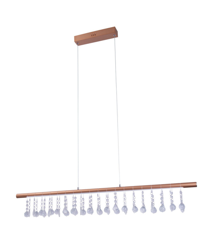Nobilis Dimmable LED Bar Pendant Ceiling Light Gold 2831K-5