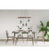 Brass Dimmable LED Bar Pendant Ceiling Light Black 2900K-3