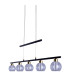 Brass Dimmable LED Bar Pendant Ceiling Light Black 2900K-13