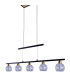 Brass Dimmable LED Bar Pendant Ceiling Light Black 2900K-14