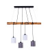 Malta Bar Pendant Ceiling Light Nature 4xE27-1