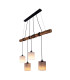 Malta Bar Pendant Ceiling Light Nature 4xE27-8