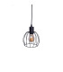 Woodland Bar Pendant Ceiling Light Black 4xE27-9