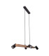 Frida Bar Pendant Ceiling Light Black 4xGU10-9