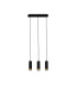 Fridu Bar Pendant Ceiling Light Black 3xGU10-1