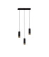 Fridu Bar Pendant Ceiling Light Black 3xGU10-6