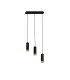 Fridu Bar Pendant Ceiling Light Black 3xGU10-8
