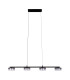 Cimo Dimmable LED Bar Pendant Ceiling Light Black 3000K-1