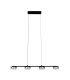 Cimo Dimmable LED Bar Pendant Ceiling Light Black 3000K-6