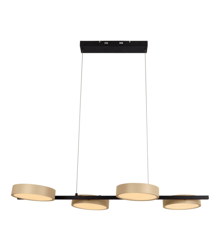 Tessa Dimmable LED Bar Pendant Ceiling Light Beige 2700-6000K Touch sensor-9
