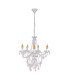 Cecilia Multi Arm Chandelier White 5xE14-1