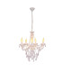Cecilia Multi Arm Chandelier White 5xE14-5