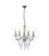 Cecilia Multi Arm Chandelier Chrome 5xE14-5