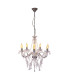 Cecilia Multi Arm Chandelier Chrome 5xE14-6