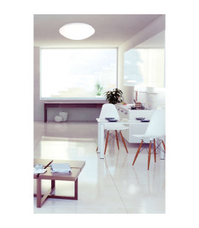 Bern Dimmable LED Flush Ceiling Light White 2700-6000K Remote Control-2