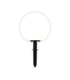 Ball II 20cm Outdoor Spike White 1xE27 IP44-1