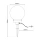 Ball II 20cm Outdoor Spike White 1xE27 IP44-5