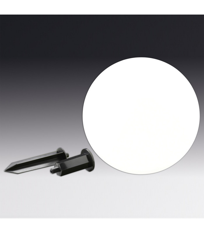 Ball II 40cm Outdoor Spike White 1xE27 IP65-9