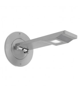 LED Adjustable 1 Light Indoor Wall Light Grey - 1