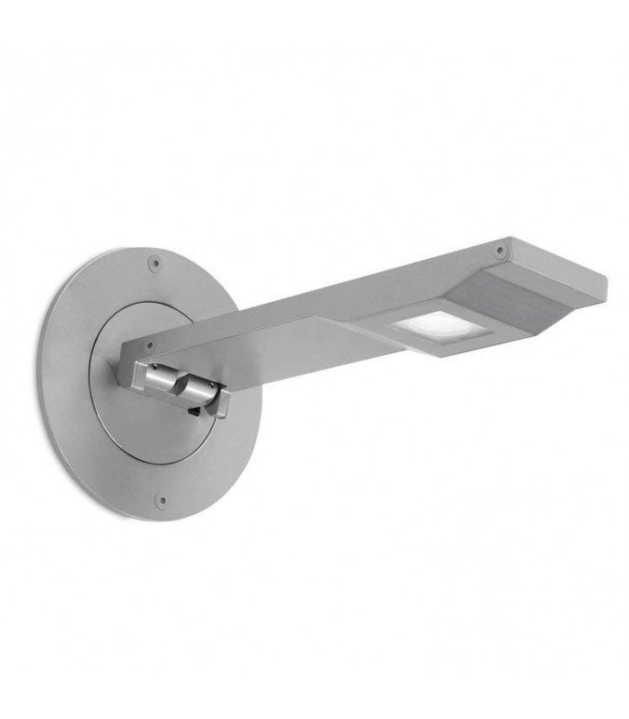 LED Adjustable 1 Light Indoor Wall Light Grey - 1