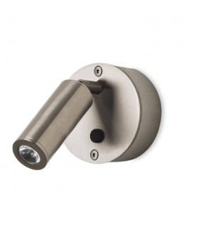 LED Adjustable 1 Light Indoor Wall Light Satin Nickel - 1