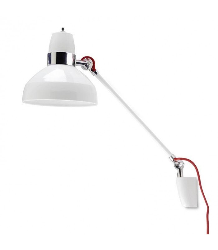 1 Light Indoor Wall Reading Light White, E27 - 1